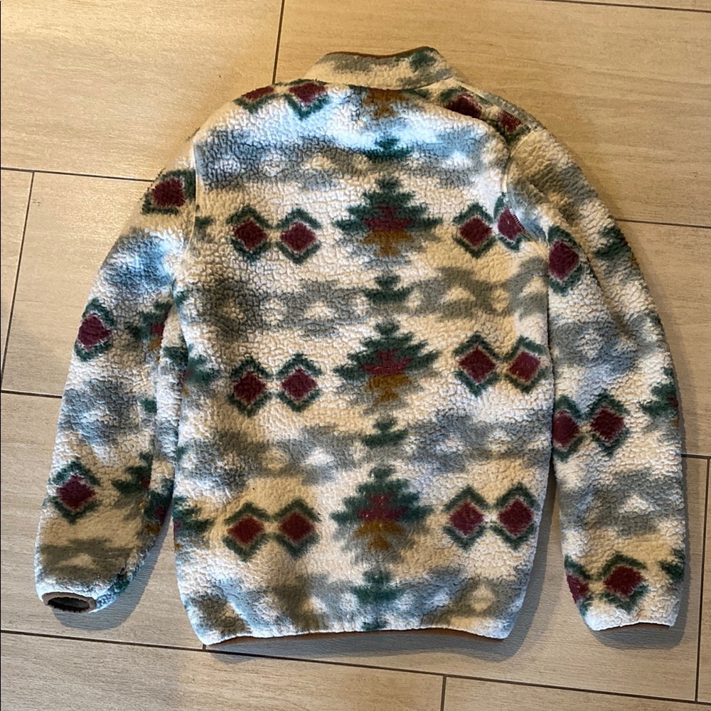 Men's Multicolor Patterned Sweater - Picture 4 of 4
